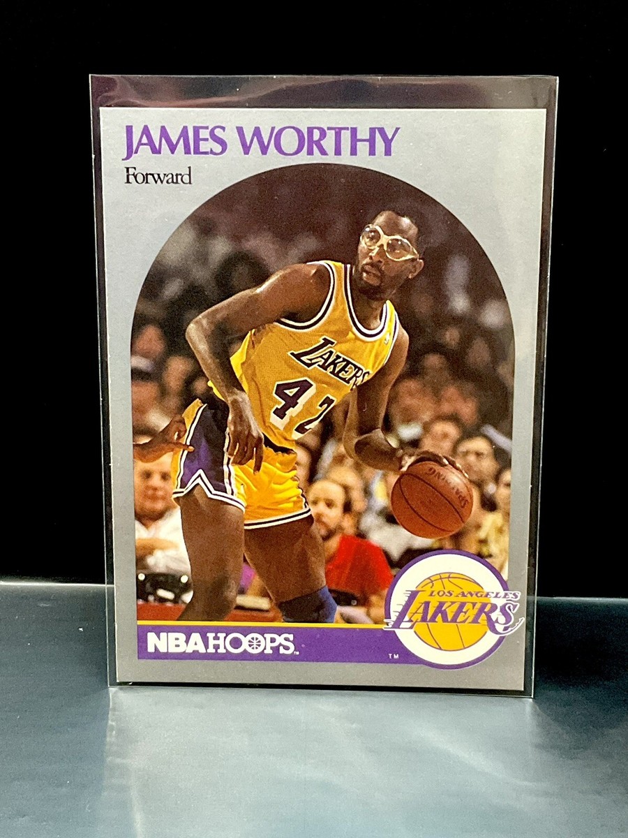 1990 NBA Hoops James Worthy #163 - Los Angeles Lakers | eBay