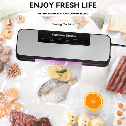 Hochsaugvollautomatisches Vakuumiergerät für Zuhause +10 Vakuumbeutel - Bild 10 von 10