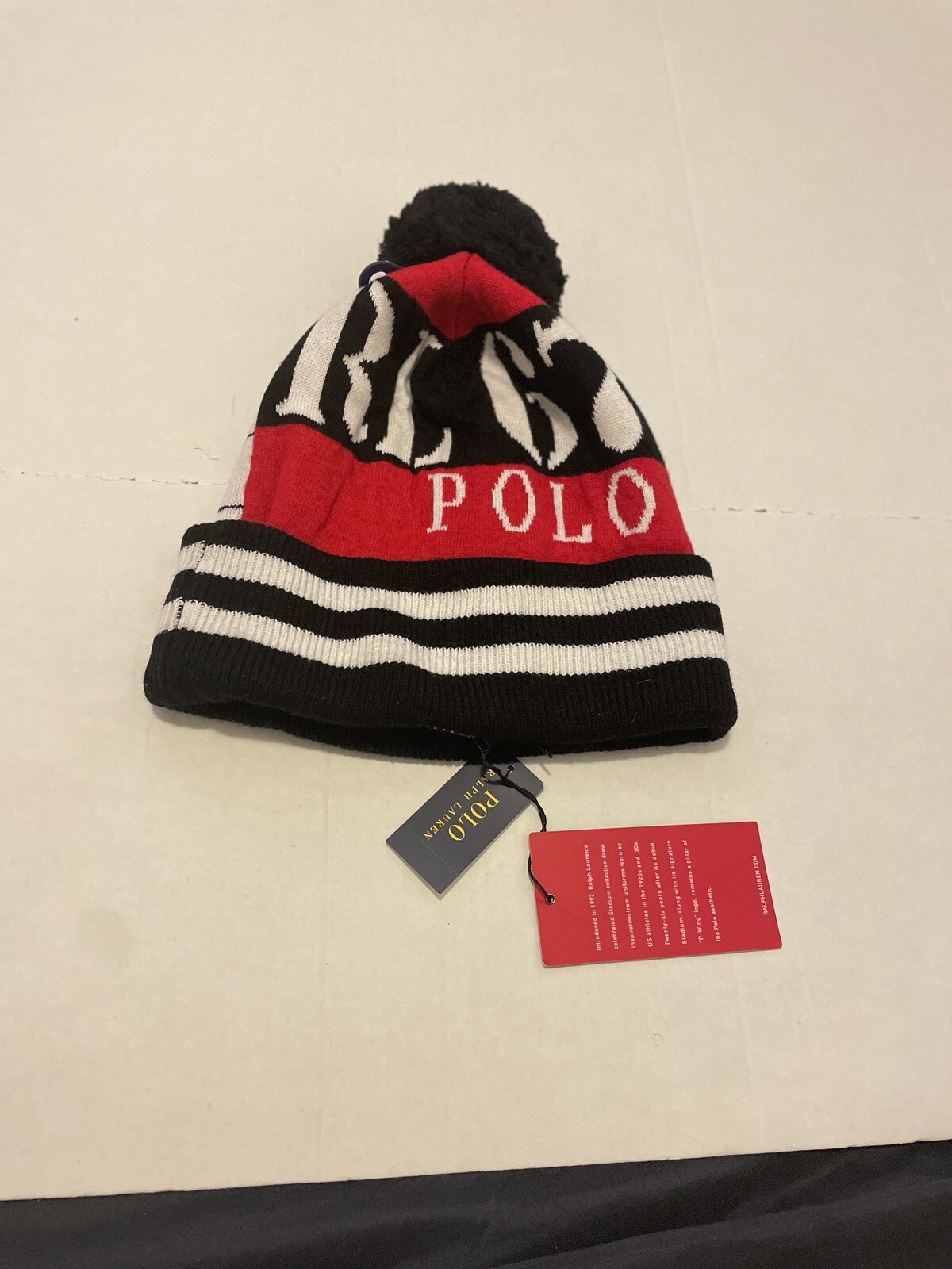 Polo By Ralph Lauren Stadium 1992 Beanie