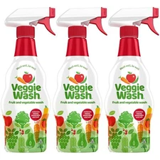 Veggie Wash Fruit and Vegetable Wash, Produce Wash and Cleaner, 16-Fluid Ounc...