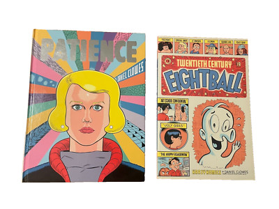 Daniel Clowes TPB Lot Twentieth Century Eightball Patience Signed Fantagraphics