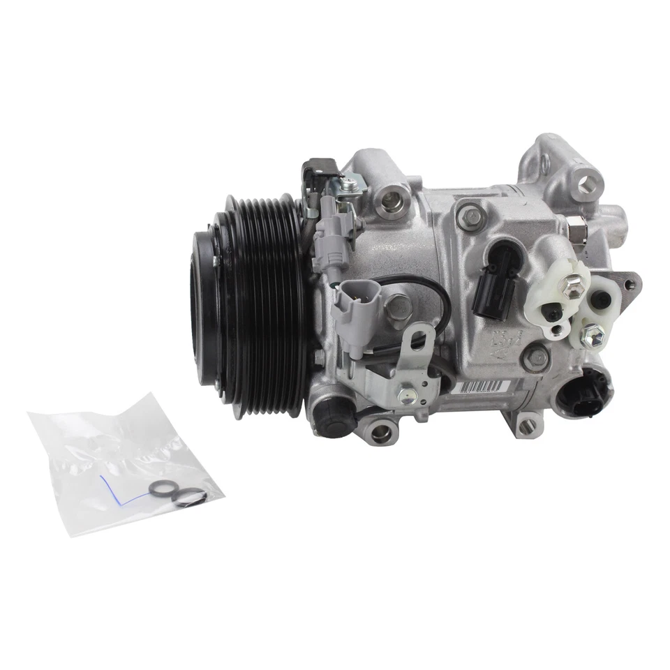 Compresor de aire acondicionado Denso con embrague 4711017 para Toyota Highlander Sienna Lexus RX350 Foto 2 de 4