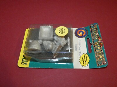 Grenadier: Fantasy Warriors blister 1466: Dwarf Fire Belcher: NIB