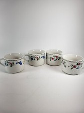 Farberware Stoneware English Garden Mugs #225 Lot Of 4