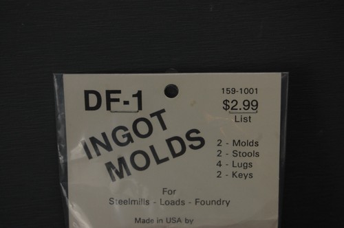 BH Models HO Scale DF-1 Ingot Molds - Picture 2 of 3
