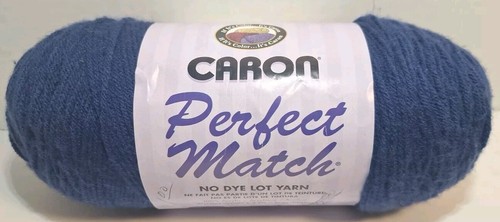 Vintage Caron Perfect Match Yarn MIDNIGHT BLUE 7735