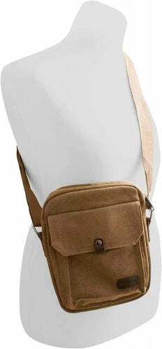 Borsa universale per tablet borsa a tracolla, 26 cm, borsa a tracolla marrone - Immagine 4 di 4