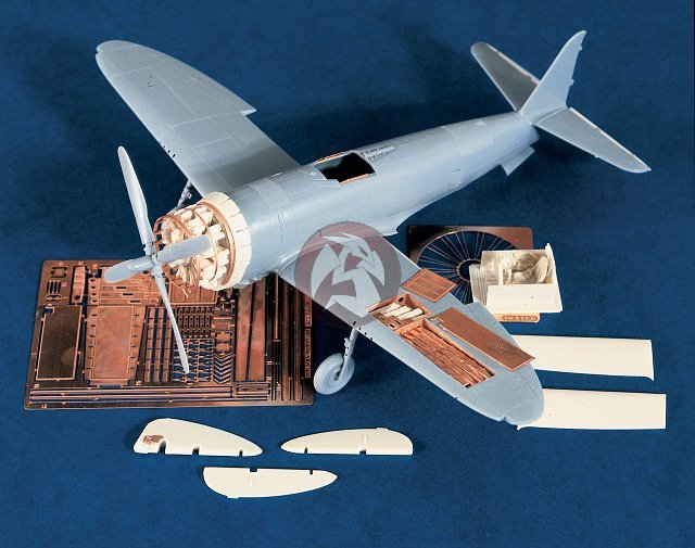 Verlinden Productions 1/48 Resin + PE P-47 Detail Set for Hasegawa - 1212 Verlinden Productions 1/48 Resin + PE P-47 Detail Set for Hasegawa - 1212