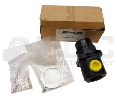 NEW EAS KEMQ25 E-CONNECTOR MALE *READ*