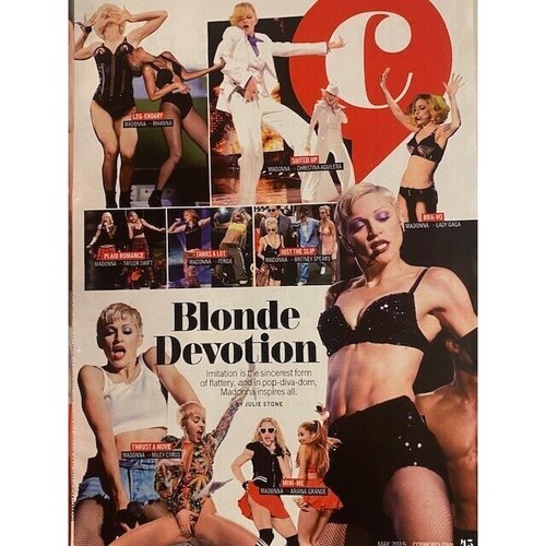 MADONNA cosmopolitan SX ISSUE taylor swift SARA JAY brittany snow DEMI LOVATO 1/ - Picture 3 of 16
