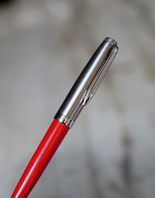 Stylo Bille Waterman Couleur Rouge-bordeaux J69 - Occasion Très Bon état - Magnifique Pièce