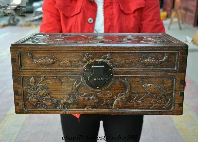 Old chinese jewelry box clearance
