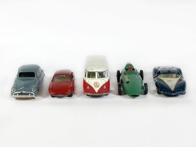 Lot 8612 Corgi Solido Norev 1-43 Simca 9 - Abarth - VW T1 - Vanwall - Chevrolet