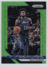 2018-19 Panini Prizm Fast Break Neon Green Prizm 5/5 Wesley Matthews #290 5xx