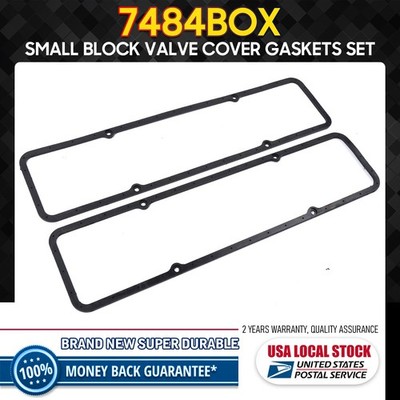 High-Performance Valve Cover Gaskets for Small Block Chevrolet Engines 7484BOX