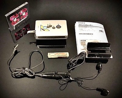 SONY WALKMAN ポータブルカセットプレーヤ EX610 D-E880 SONY STEREO Cassette Walkman WM-EX610 cassette player Tested | eBay