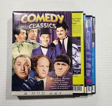 Comedy Classics: Laurel Hardy Martin Lewis Abbott Costello (4-Disc DVD SET 2007)
