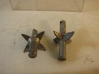 PAIR OF VINTAGE UNUSUAL DUCK DECOY LEAD WEIGHTS QUAM?, DUCK CALL — photo 3