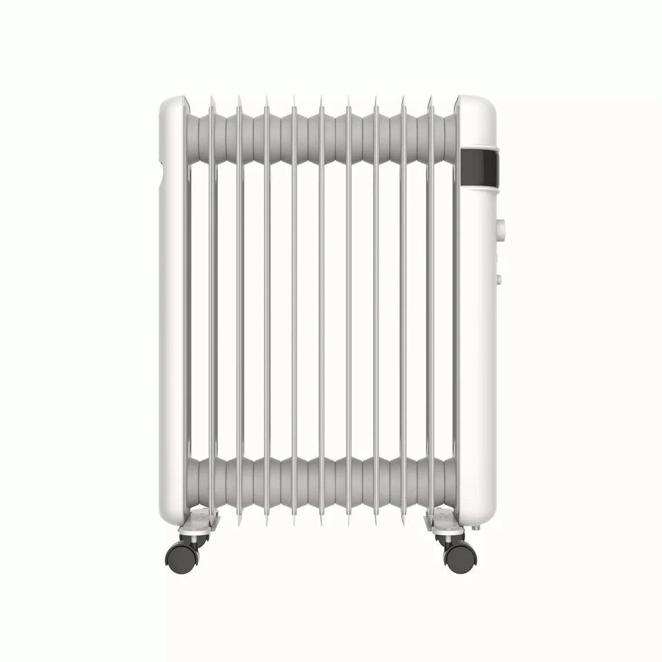 Öl-Radiator Elektroheizung, Digital Control, LED-Display, Timer, 2500W