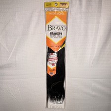 MODEL MODEL Bravo Brazilian Remy Yaky Straight Human Hair Weft 12 in Color 1