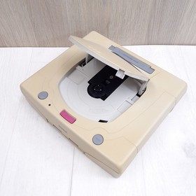 Sega Saturn Console bundle with 2 controllers, 9 games & cables Japan White