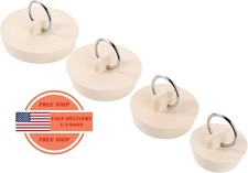 Juego de 4 tapones de drenaje de goma para ba era, fregadero, cocina y ba o