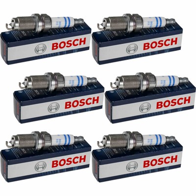 6x BOSCH Zündkerze für VW Polo 6R 6C 1.2 TSI 6R1 6C1 1.4 GTI Golf V 1K1 5K1