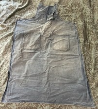 Vintage 50s Setlow Union Made Cotton Denim 4 Pocket Work Apron Woodworking Shop