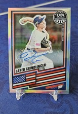 2026 Panini USA Stars & Stripes Prizm JARED GRINDLINGER Silver Prizm Auto