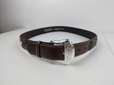 Nocona Belt Co Size 40 Brown leather Western