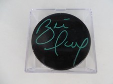 Brett Hull signed autographed autograph puck (JSA) St. Louis Blues Dallas Stars
