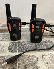 COBRA ACXT145 Walkie Talkies MicroTalk 16-Mile Range 2-Way Radio 2 pack Charger