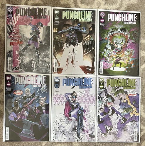 Punchline The Gotham Game #1,2,3,4,5,6 NM Set 2022 Batman
