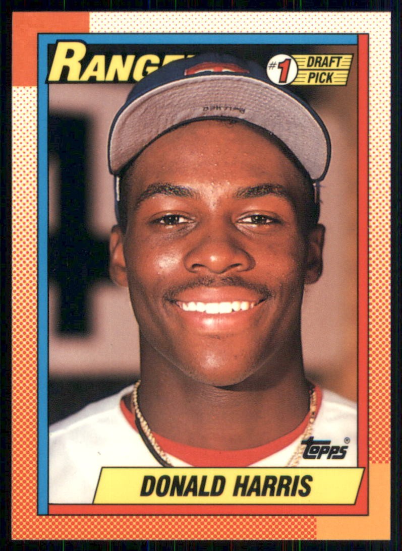 1990 Topps #314 Donald Harris Collector's Edition (Tiffany)