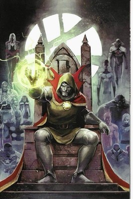 One World under Doom #1 Second Printing-Rod Reis 1:25 Ratio Virgin Marvel Comics