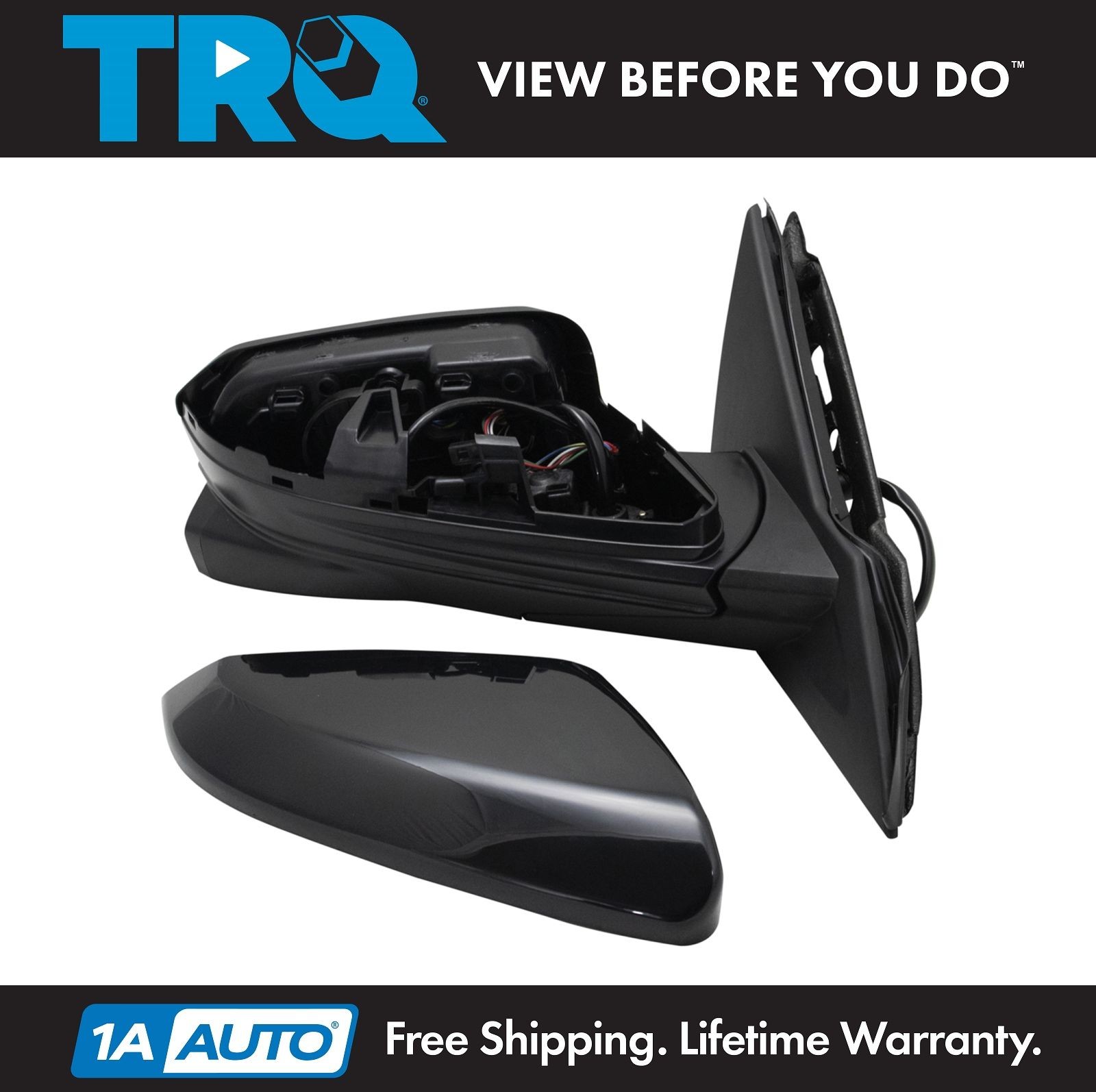 Heated Power Side View Mirror Camera Paint-Match RH Passenger Side Civic-image