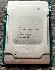 Intel Xeon Silver 4110 2.10Ghz Eight-Core 11 MB LGA3647 CPU P/N: SR3GH Tested