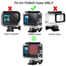 60M Waterproof Housing for GoPro Hero 13/12/11/10/9