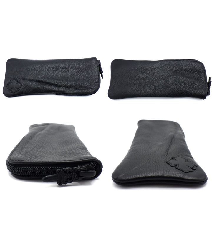 Chrome Hearts Dagger Zip Eyewear Glasses Leather Case… - Gem
