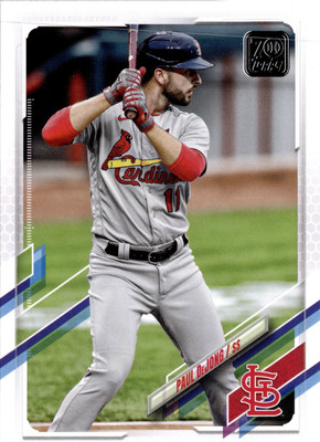 5 CARD LOT - 2021 Topps - Paul DeJong #102 