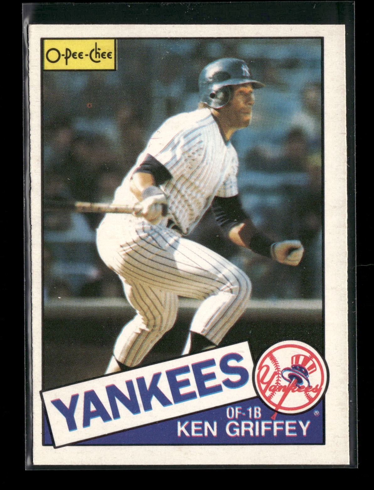1985 O-Pee-Chee #380 Ken Griffey New York Yankees
