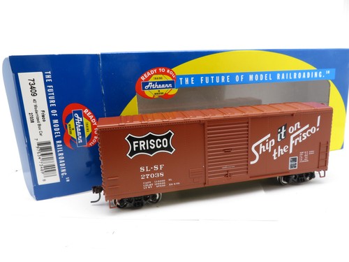 364H0 - Athearn H0 73409 - 40´ Modernized Box Car Frsico SL SF - top in OVP | Condition: Gebraucht