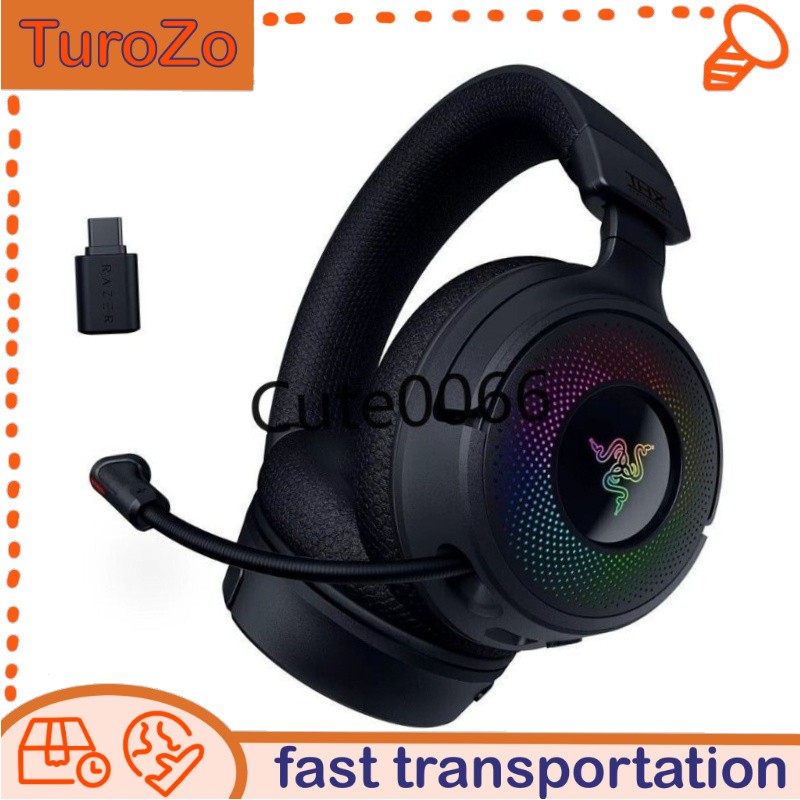 Razer Kraken V4 Wireless Gaming Headset Headphone for PC/Mac/PlayStation New
