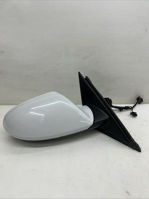 2013 Audi A6 OEM Right Hand Passengers Side Power Door Mirror White 2012