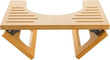 7 Inches Bamboo Toilet Stool Squat Adult Foldable Squatting Potty Stools