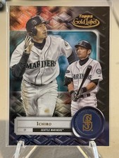 2022 Topps Gold Label Baseball Class 1 Base Card  #17 Ichiro Seattle Mariners