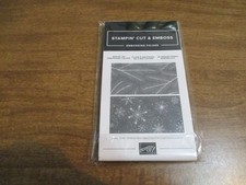 STAMPIN UP WINTRY 3D EMBOSSING FOLDER