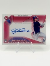 Topps 2025 Pristine Dylan Crews Endorsements Autograph Rookie 5/5 Nationals