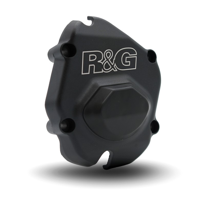Cache moteur droit allumage RG RACING PRO noir carter moto