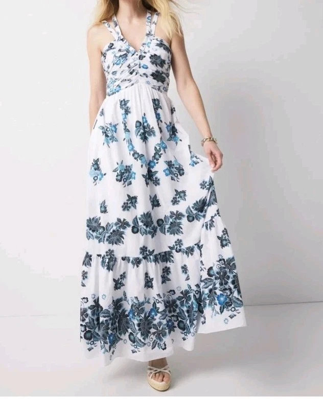 white christmas dresses Sleeveless Cotton Tee Dress — Vanilla – La Garçonne main image 0
